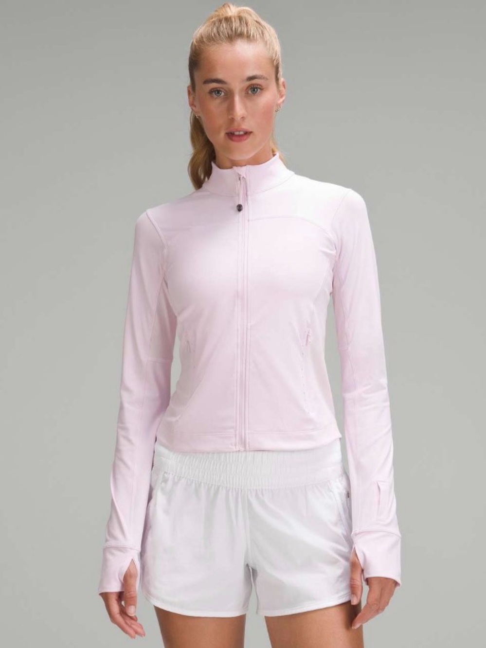 lululemon athletica Lightweight Running Jacket Meadowsweet Pink 10